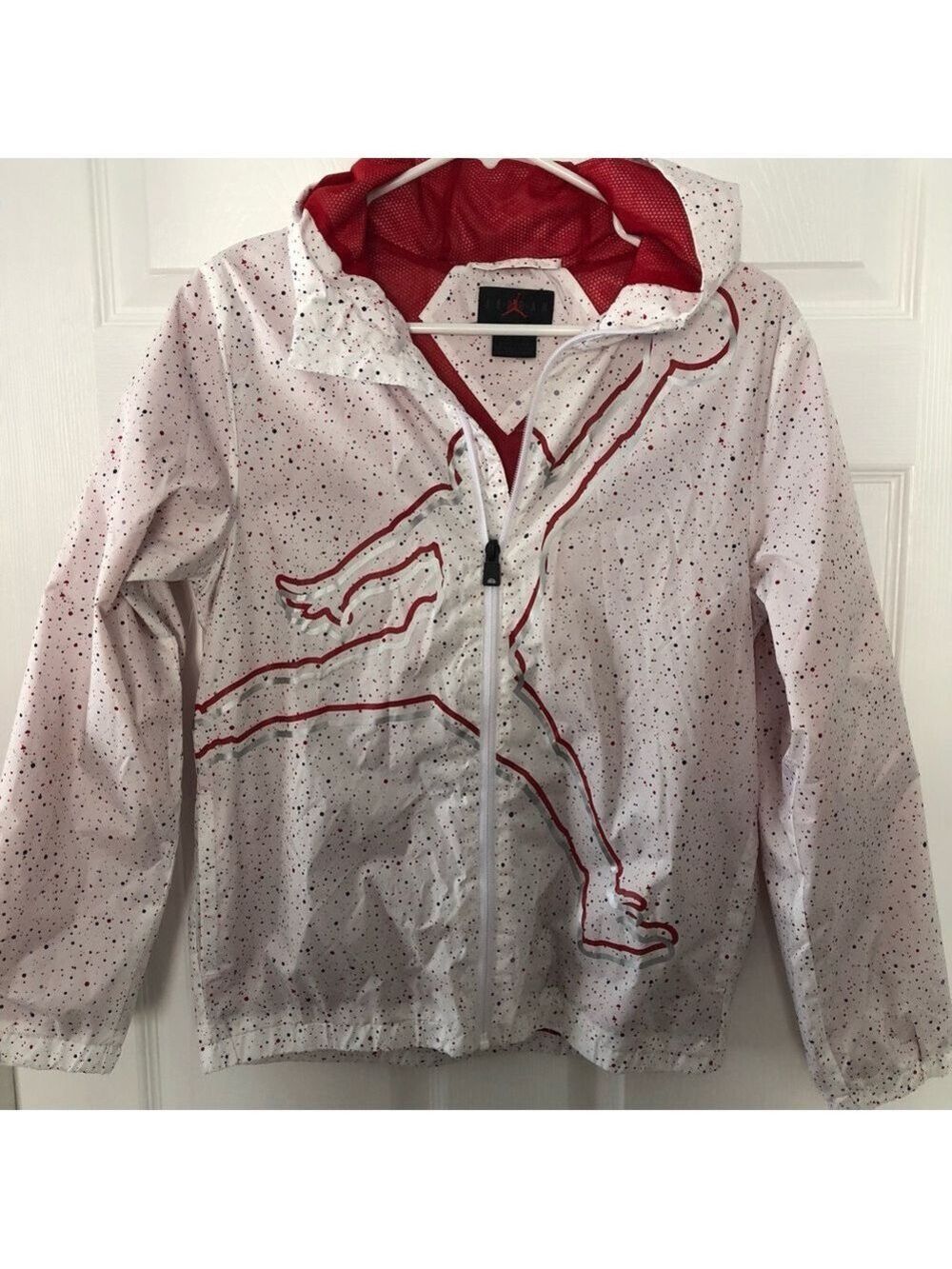 Youth Size L Jordan Nike Boys Mashup Jumpman Classic Windwear FZ Jacket